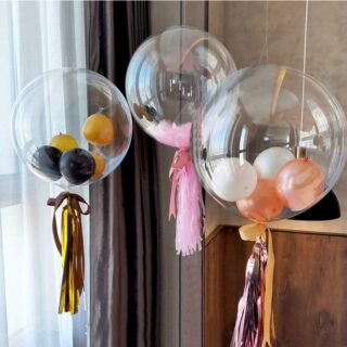 Transparent Bobo Bubble Ballons