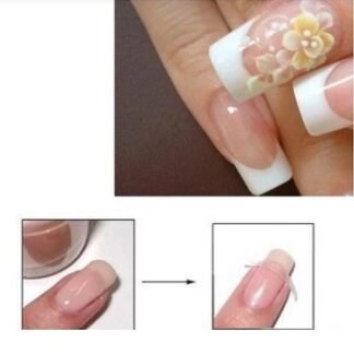White French Manicure Strip