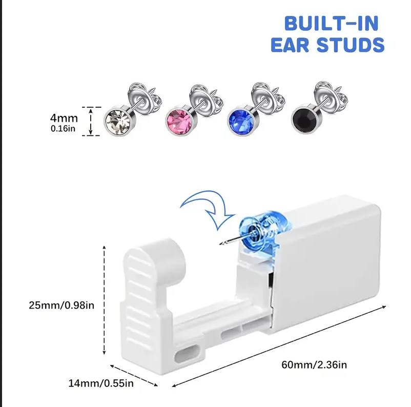 Neskausmingas auskarų vėrimo pistoletas - Image 10