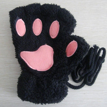 Cute Kitten Gloves