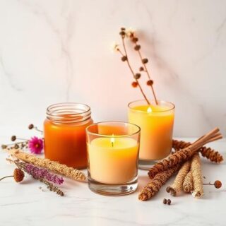 Difuzoriai, kvapai namams, kvapnios žvakės